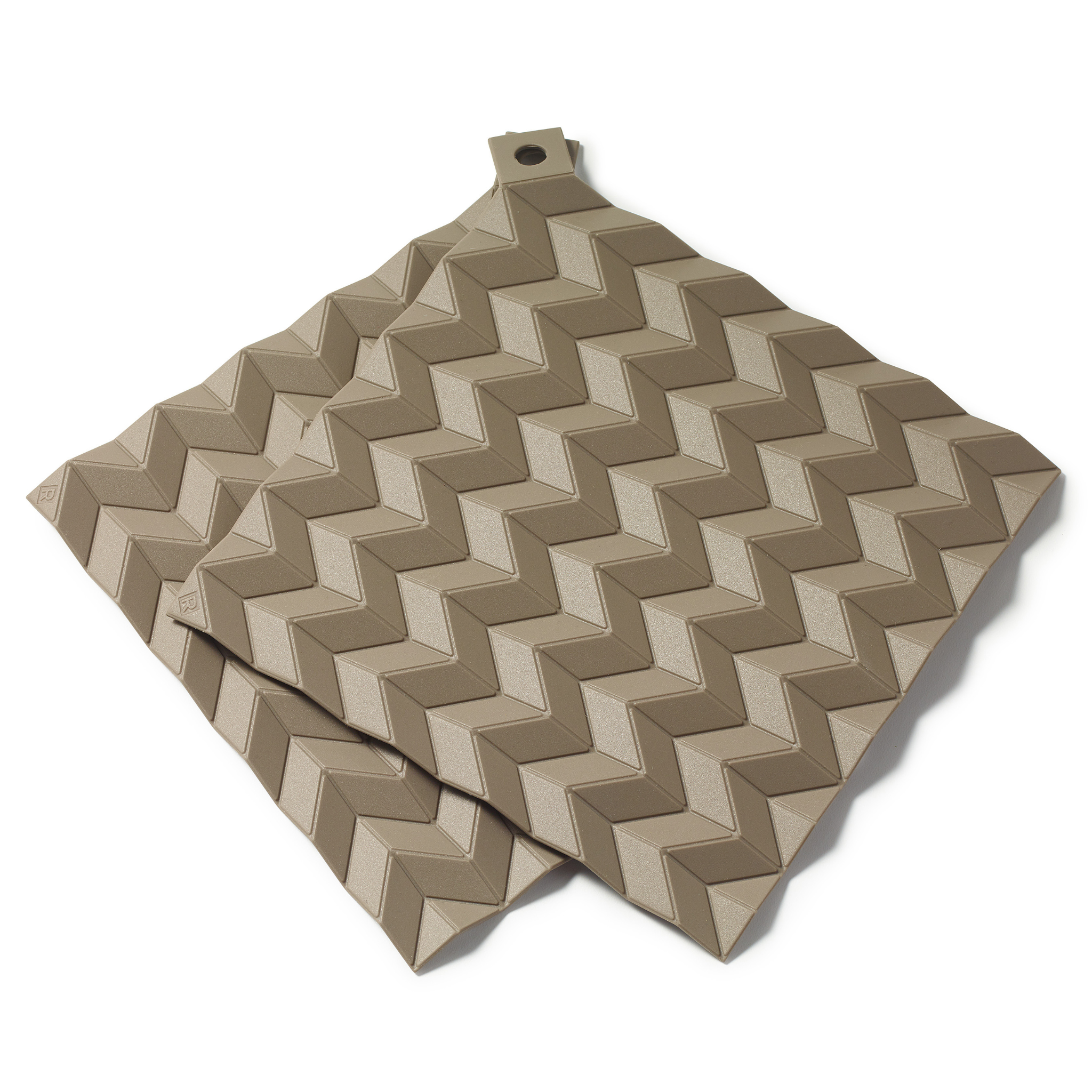 Sous-plat en silicone antidérapant Beige - Ricardo