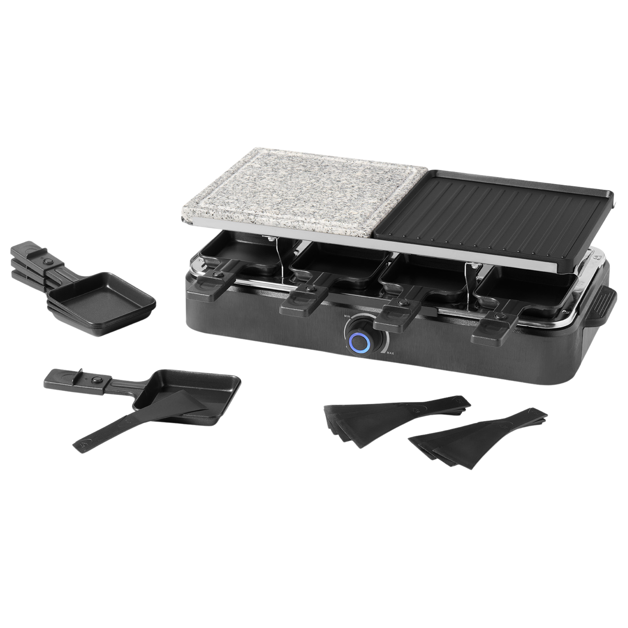 Poêle à raclette double surface pour 8 personnes - Starfrit