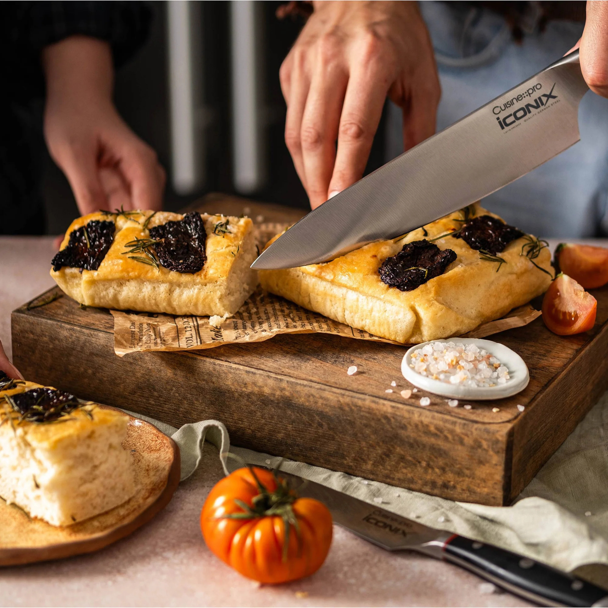 bloc de couteaux Cuisine::pro® avec ensemble complet de couteaux