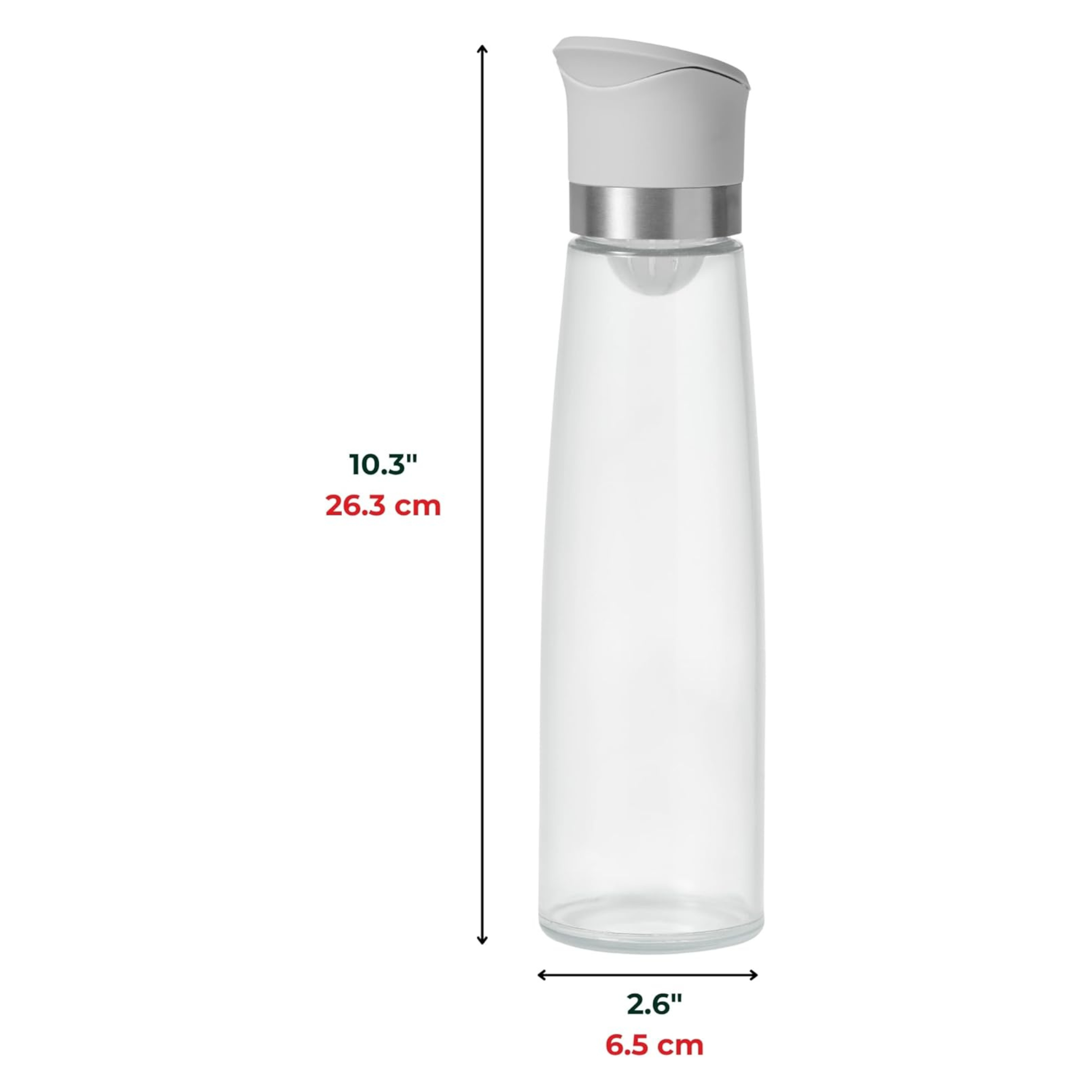 Glass Oil Dispenser with Self-Tilting Spout 500 ml - Starfrit
