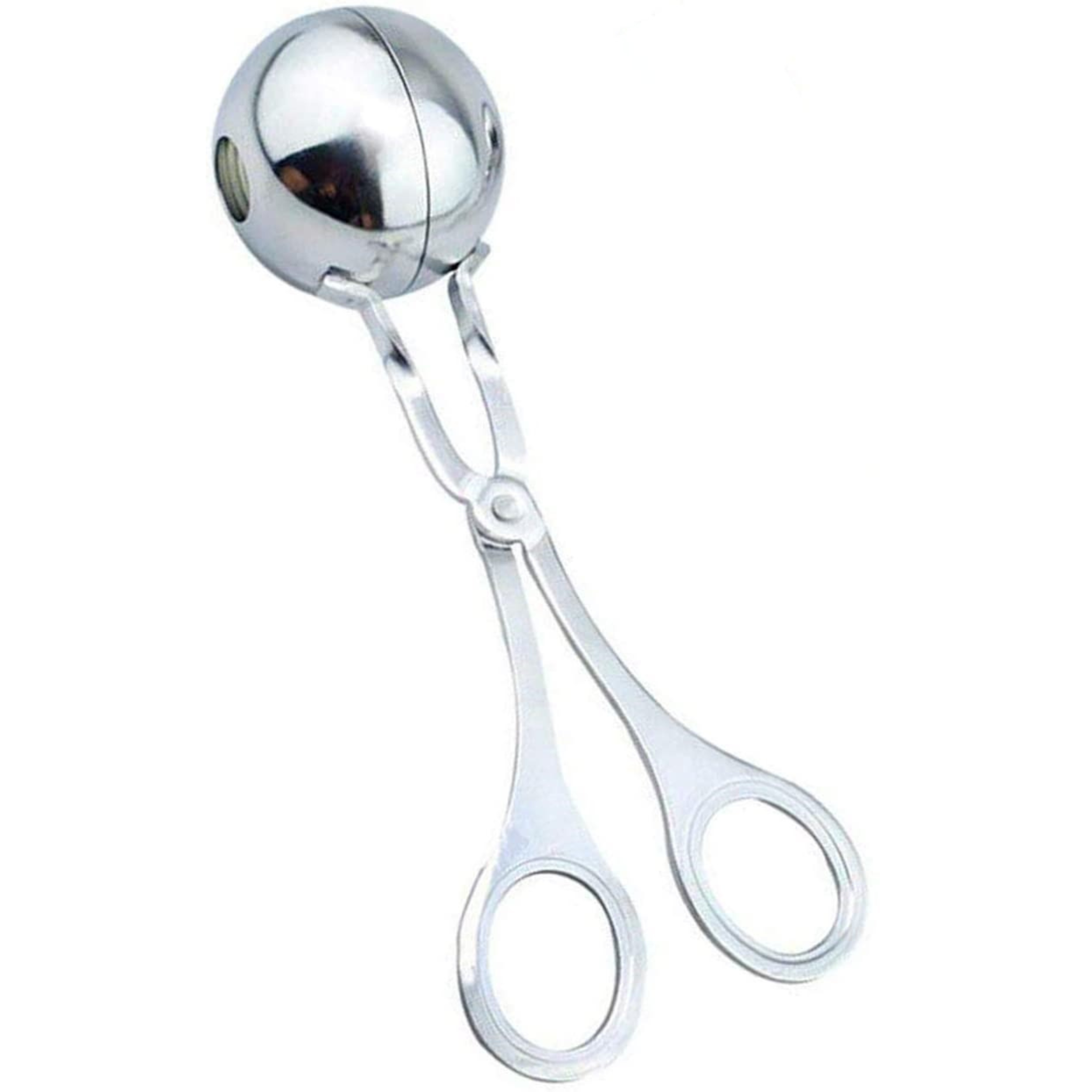 Pince pour boulettes de viande en inox 4x16.5cm