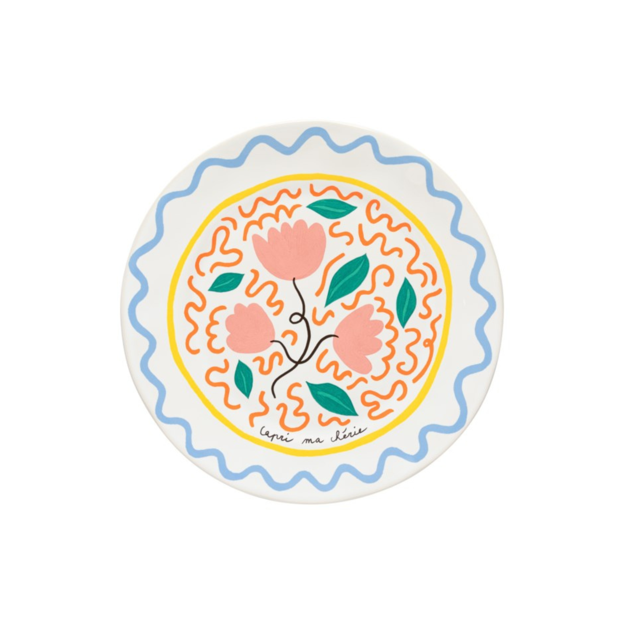 Assiette à dîner Summer Bliss Tulipes 27cm - Costa Nova