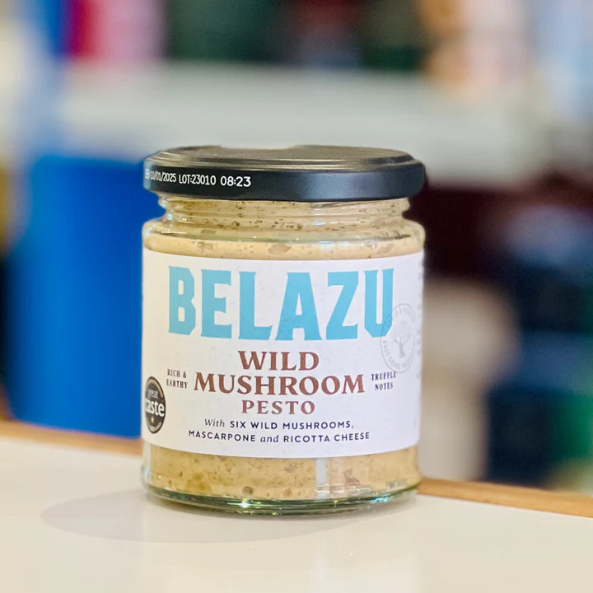 Pesto aux champignons sauvages 170g - Belazu