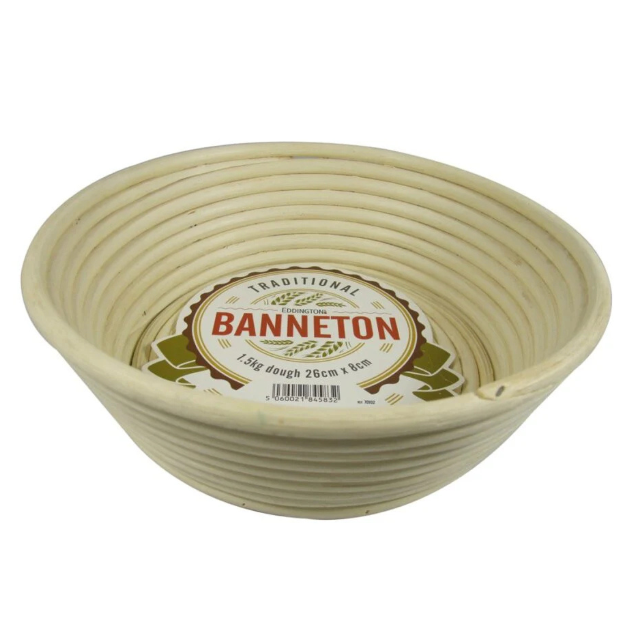 Banneton rond à angle 25x8,5 cm