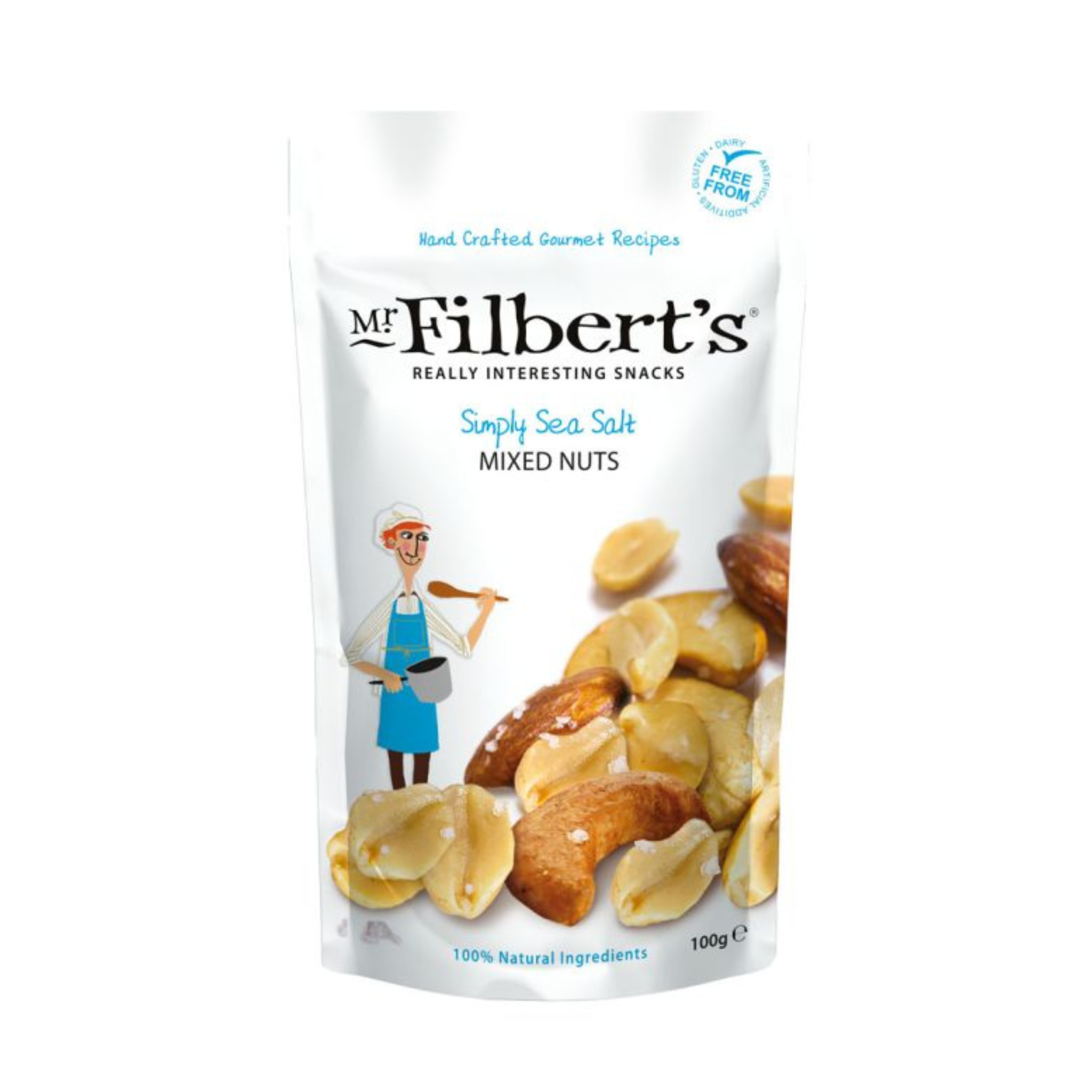 Mélange de noix au sel de mer 100g - Mr Filbert's
