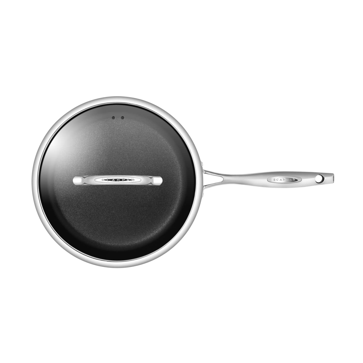 Sauteuse à induction argentée avec couvercle 28cm - Scanpan
