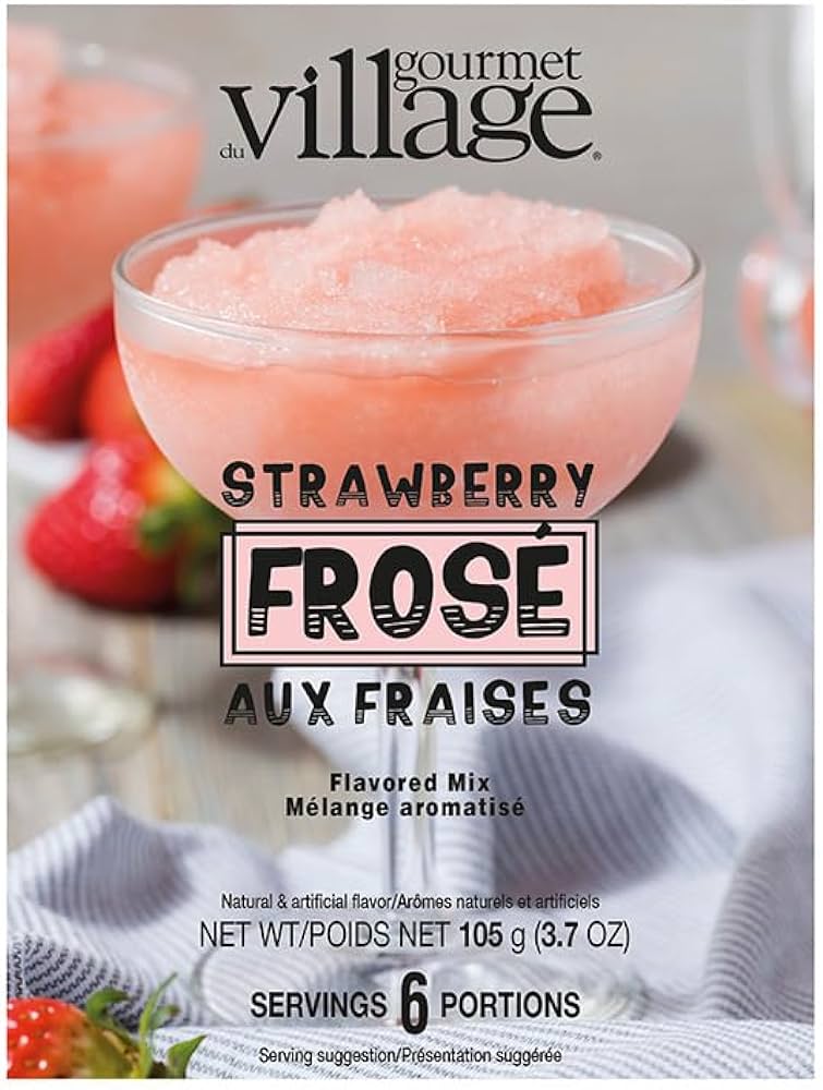 Mélange Frosé aux fraises 105g - Gourmet du Village