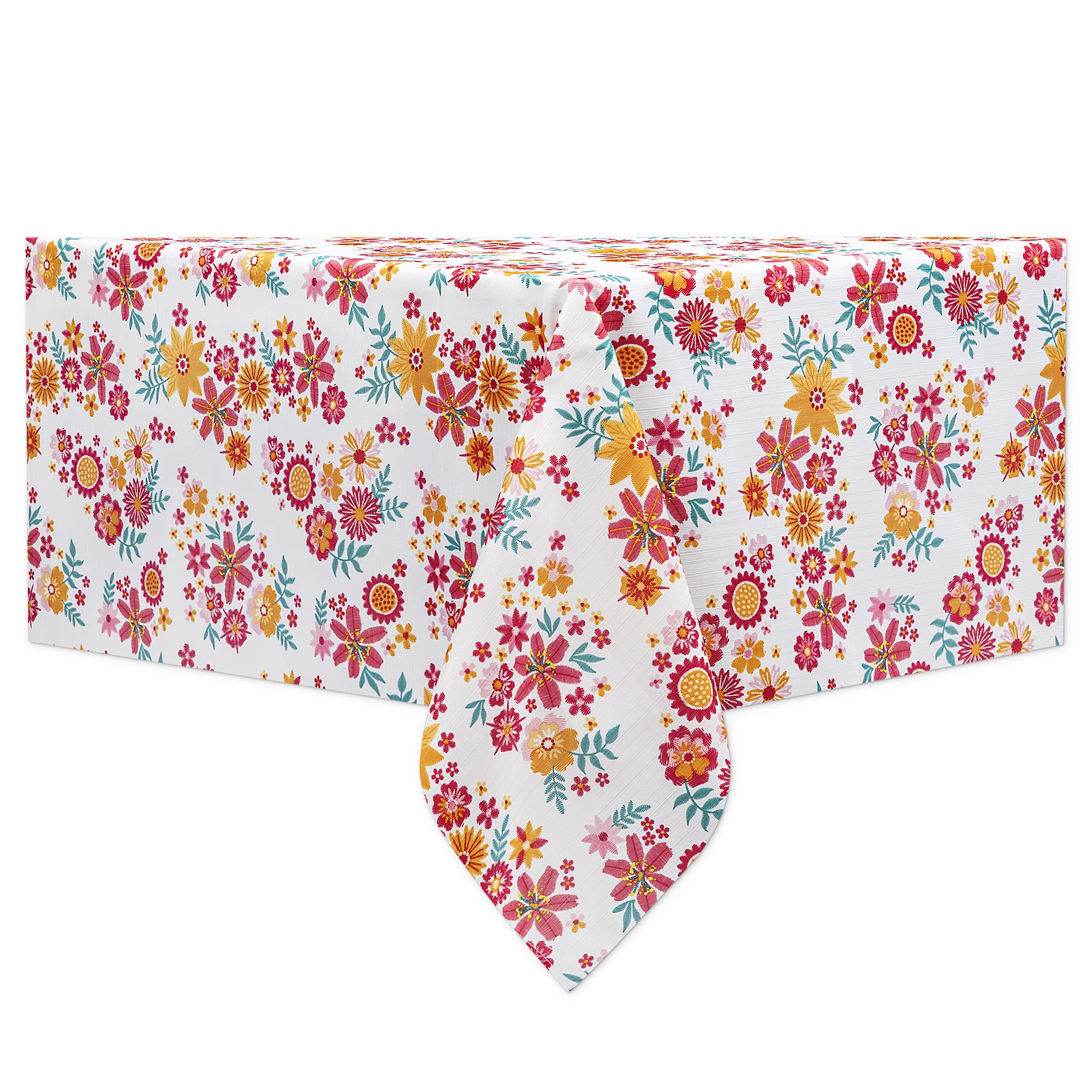 Nappe rectangulaire Florale 52 x 70 po