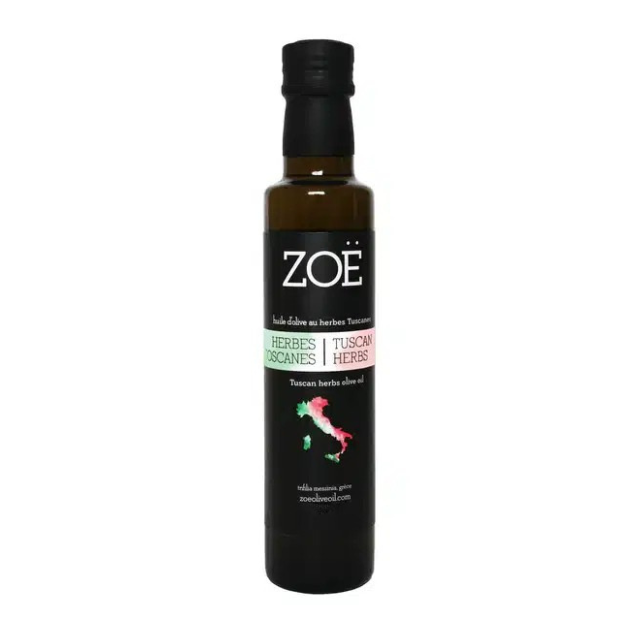 Huile d'olive infusée aux herbes toscanes 100 ml - Zoë