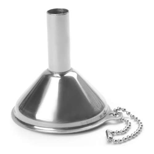 Mini entonnoir de cuisine acier inoxydable 2"