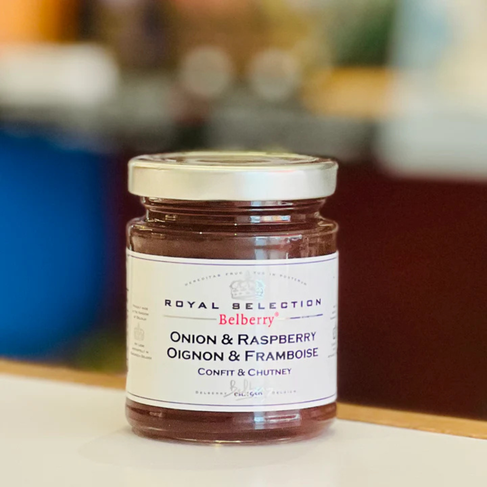 Confit d’oignon & framboise 180g - Belberry