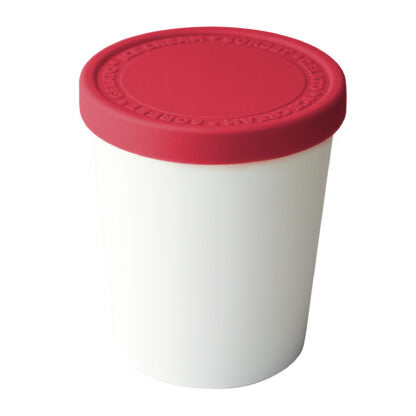 Pot pour la crème glacée Rouge Tovolo 1L