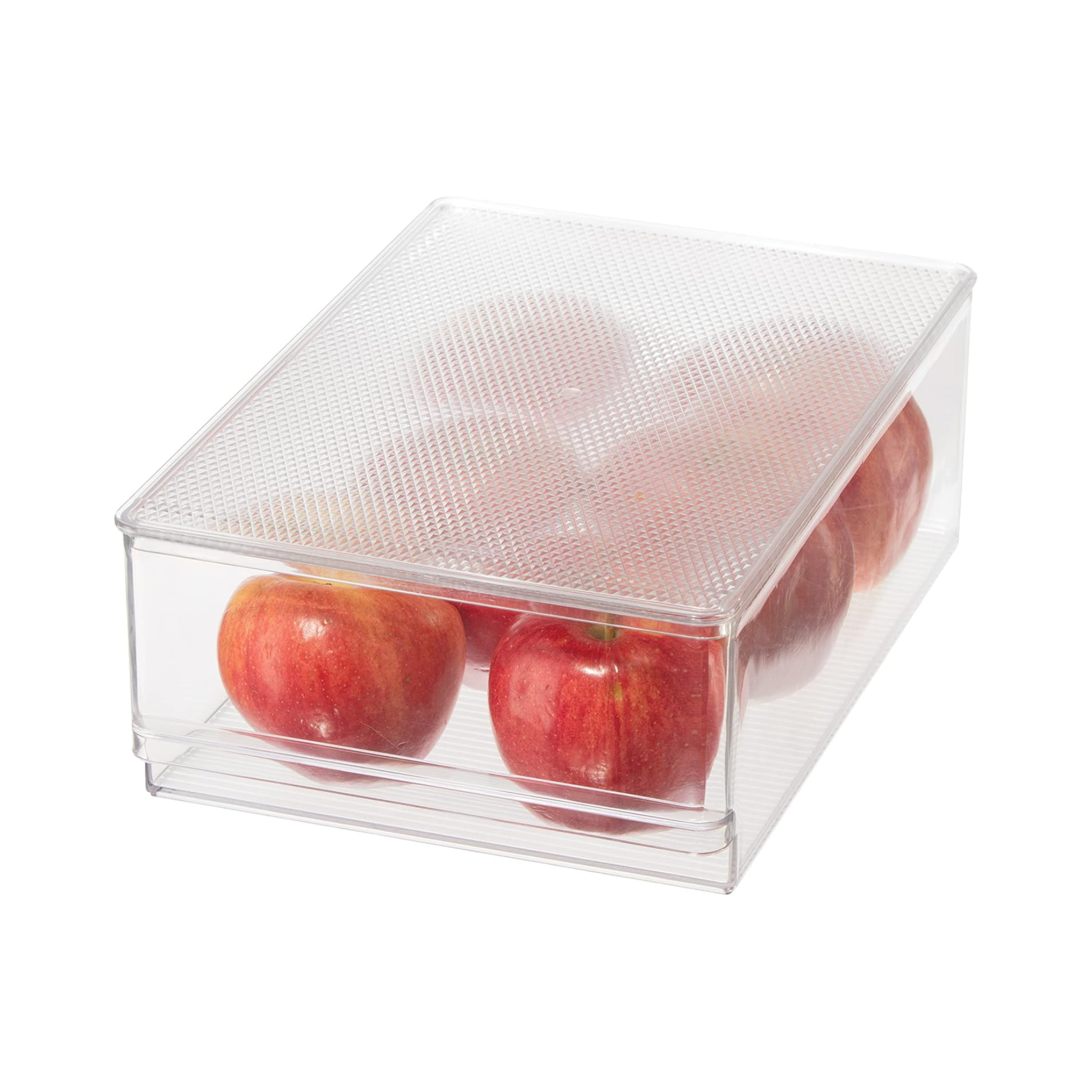 Bac de rangement transparent avec couvercle - Oggi