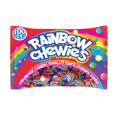 Rainbow Chewies Candies 100 Count