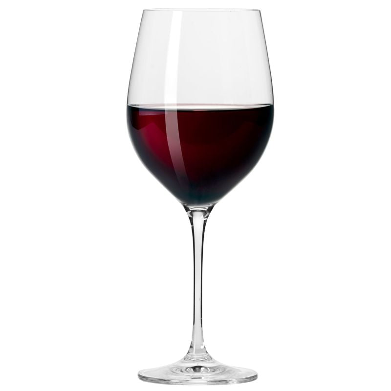 Ensemble de 6 coupes à vin rouge Harmony Krosno 450ml