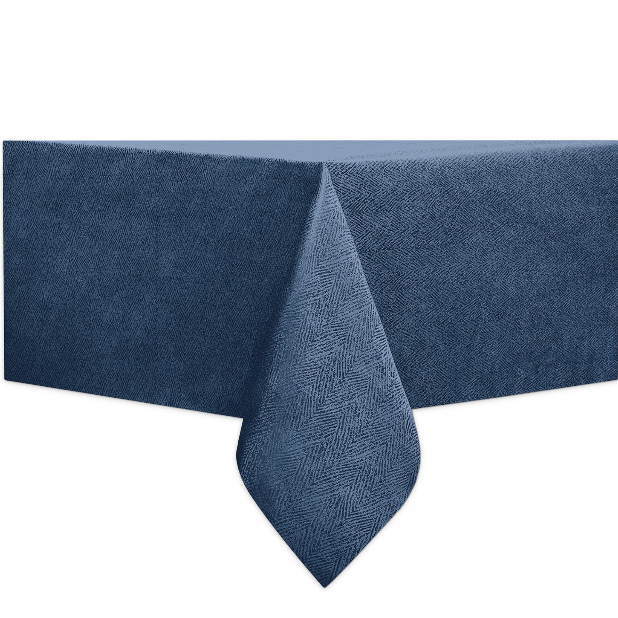 Nappe en jacquard Marine 58x102"