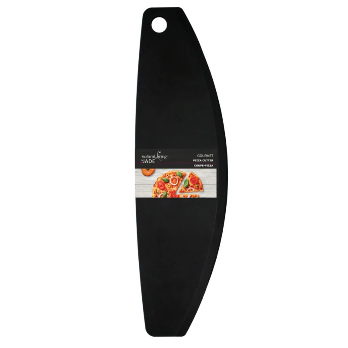 Coupe-pizza en bois de pin noir Jade 40 cm – Natural Living