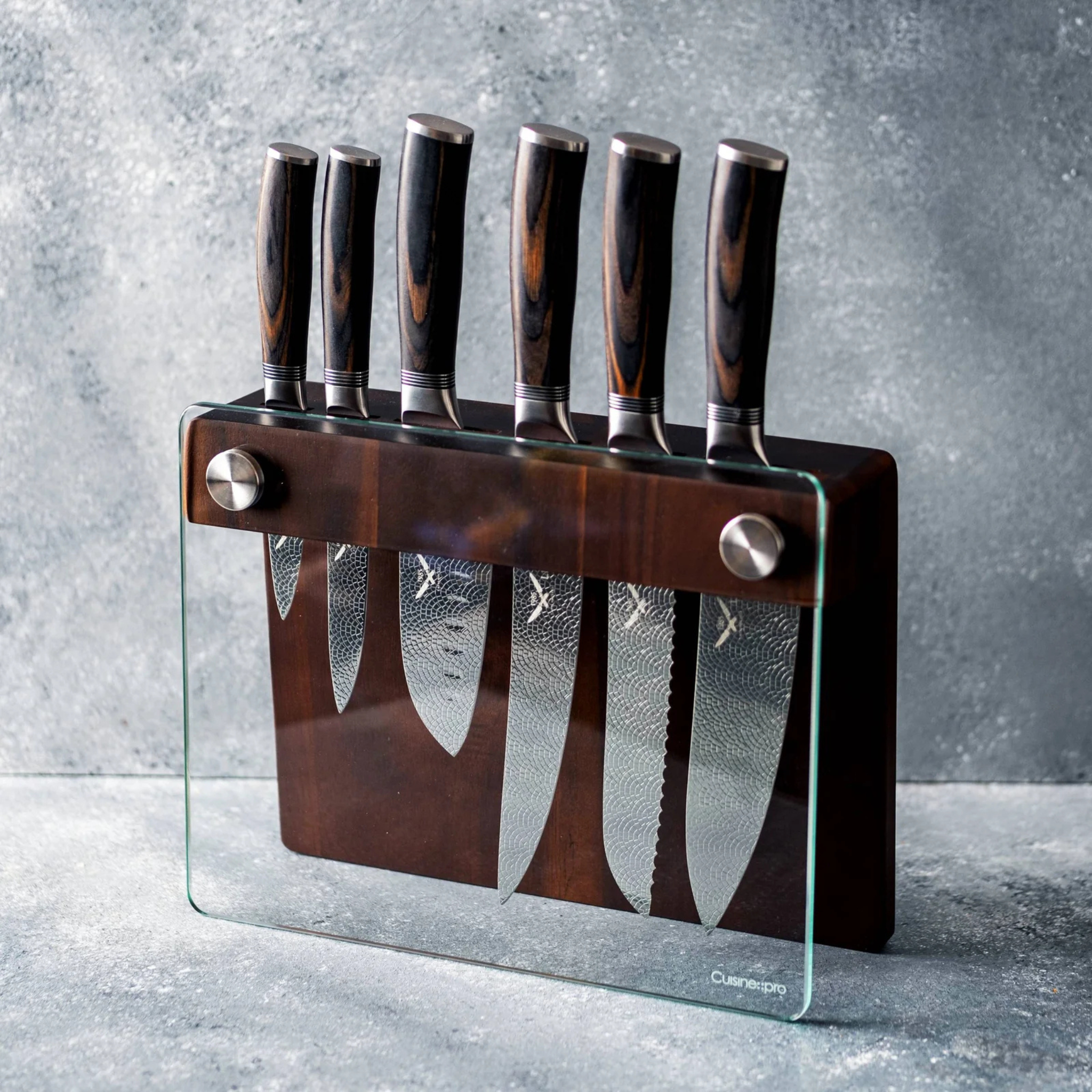 Bloc de couteaux Epicure LE CONNOISSEUR™ 7 pièces – Cuisine::pro® Cuisine::pro®