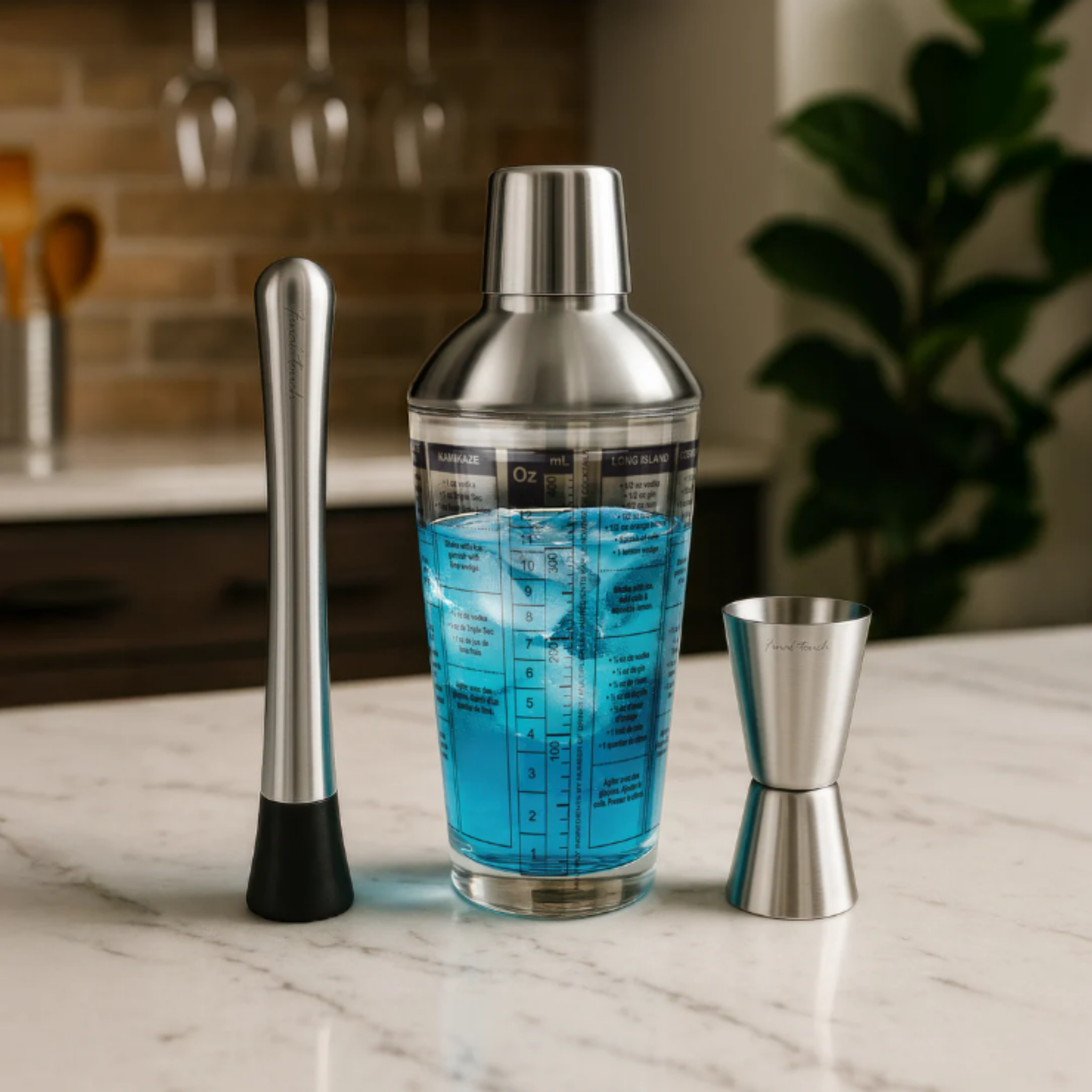 Ensemble de 3 outils de bar - Final Touch