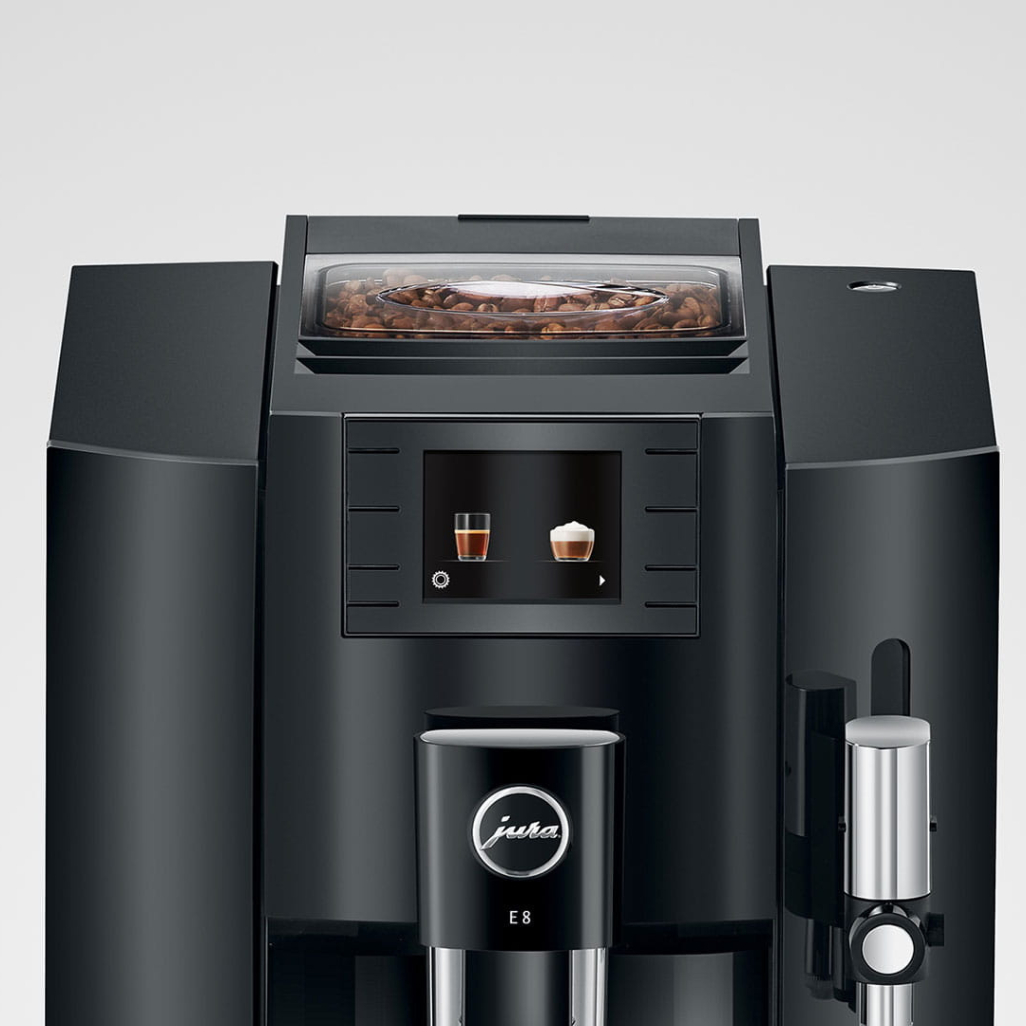 Machine à café automatique E8 Piano Black – JURA 