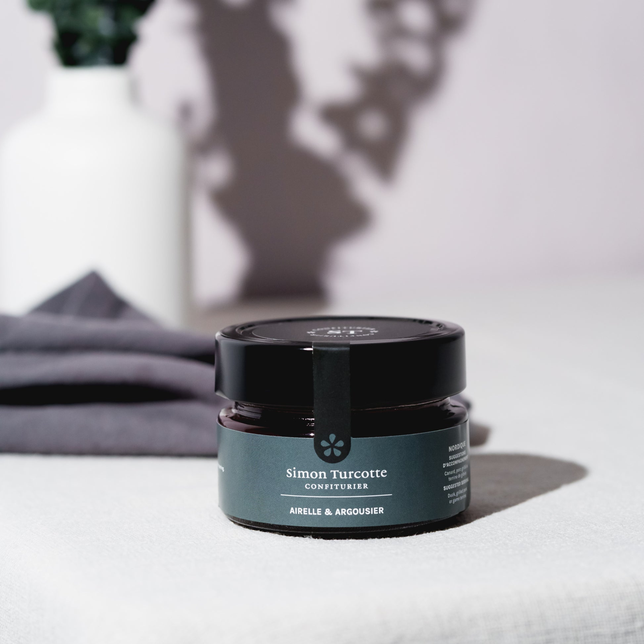 Confiture airelle et argousier 125 ml - Simon Turcotte Confiturier