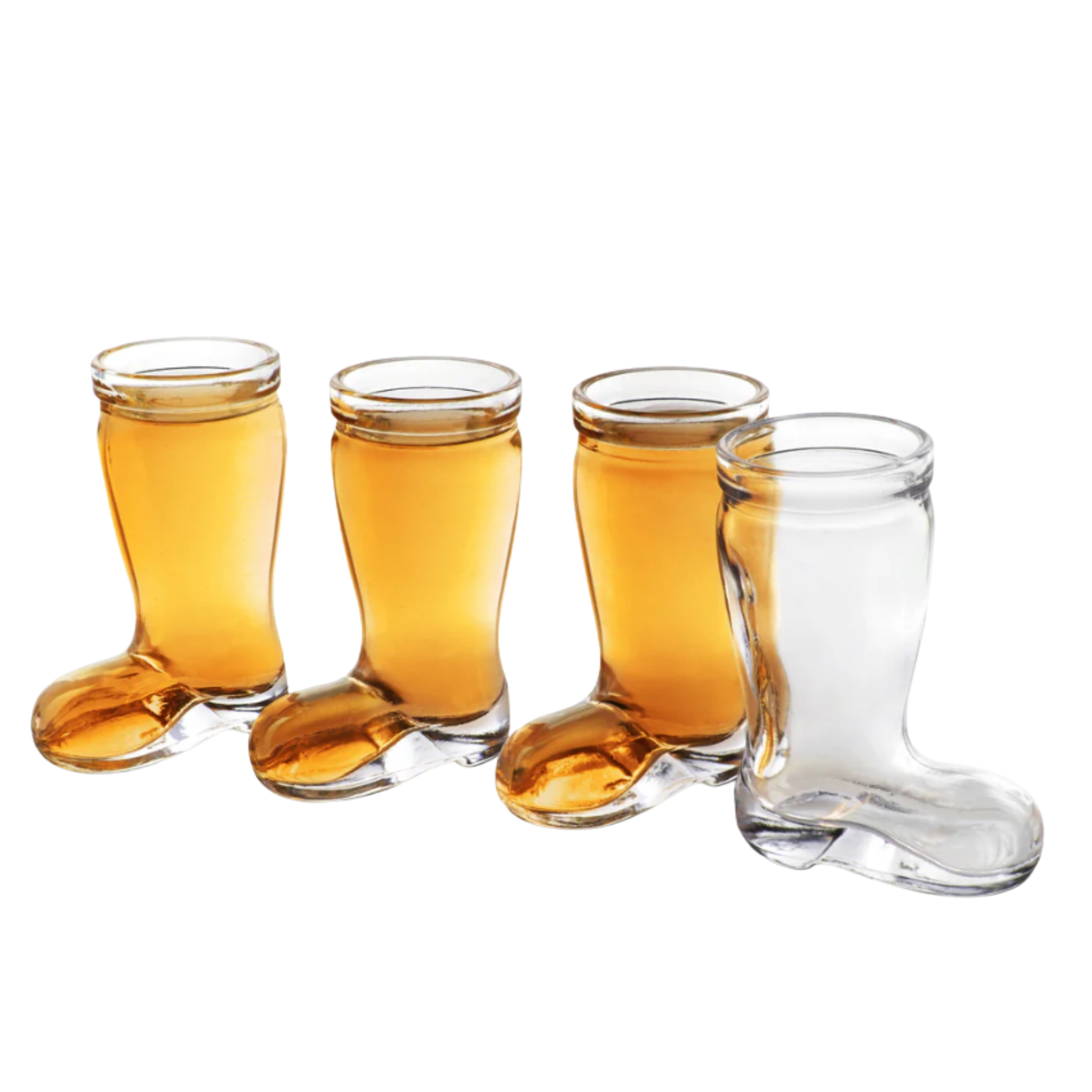 Ensemble de 4 verres à shooter bottes - Final Touch