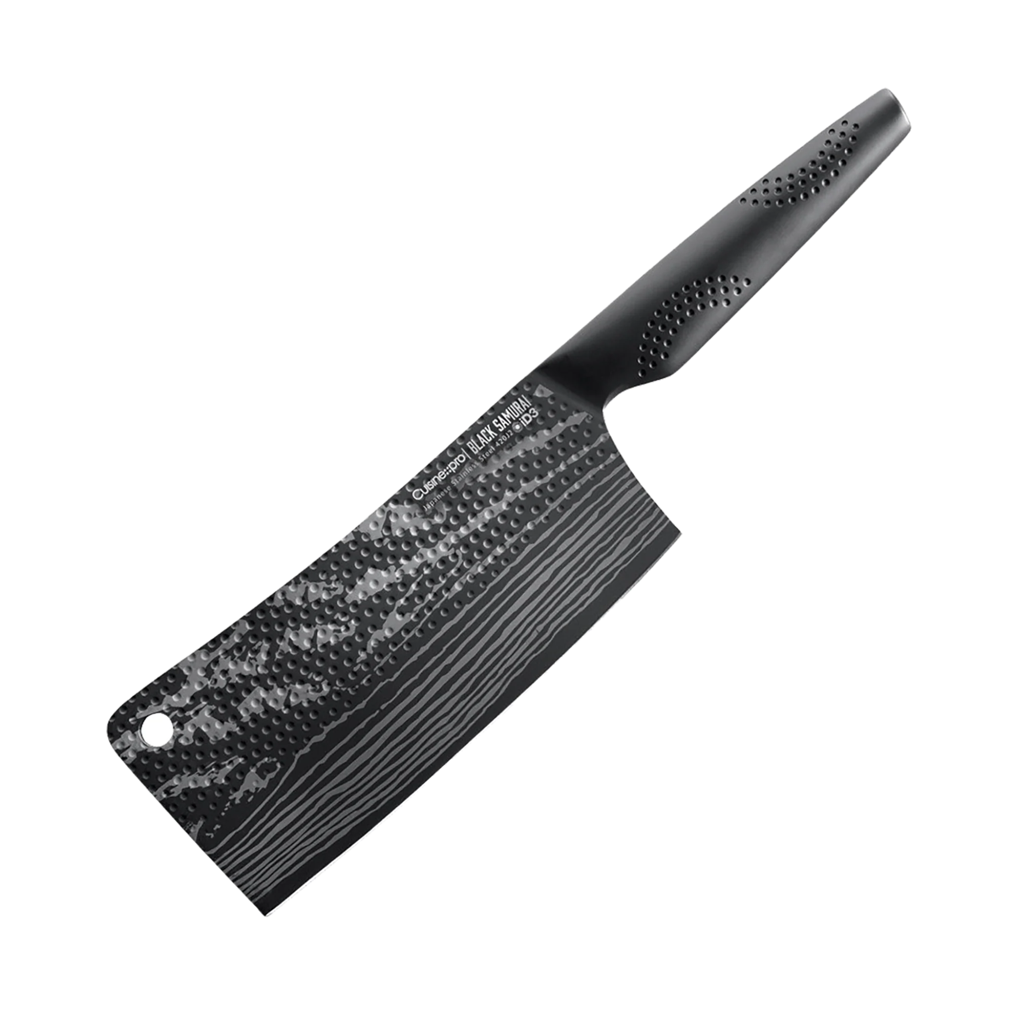 couteau couperet noir acier inoxydable japonais