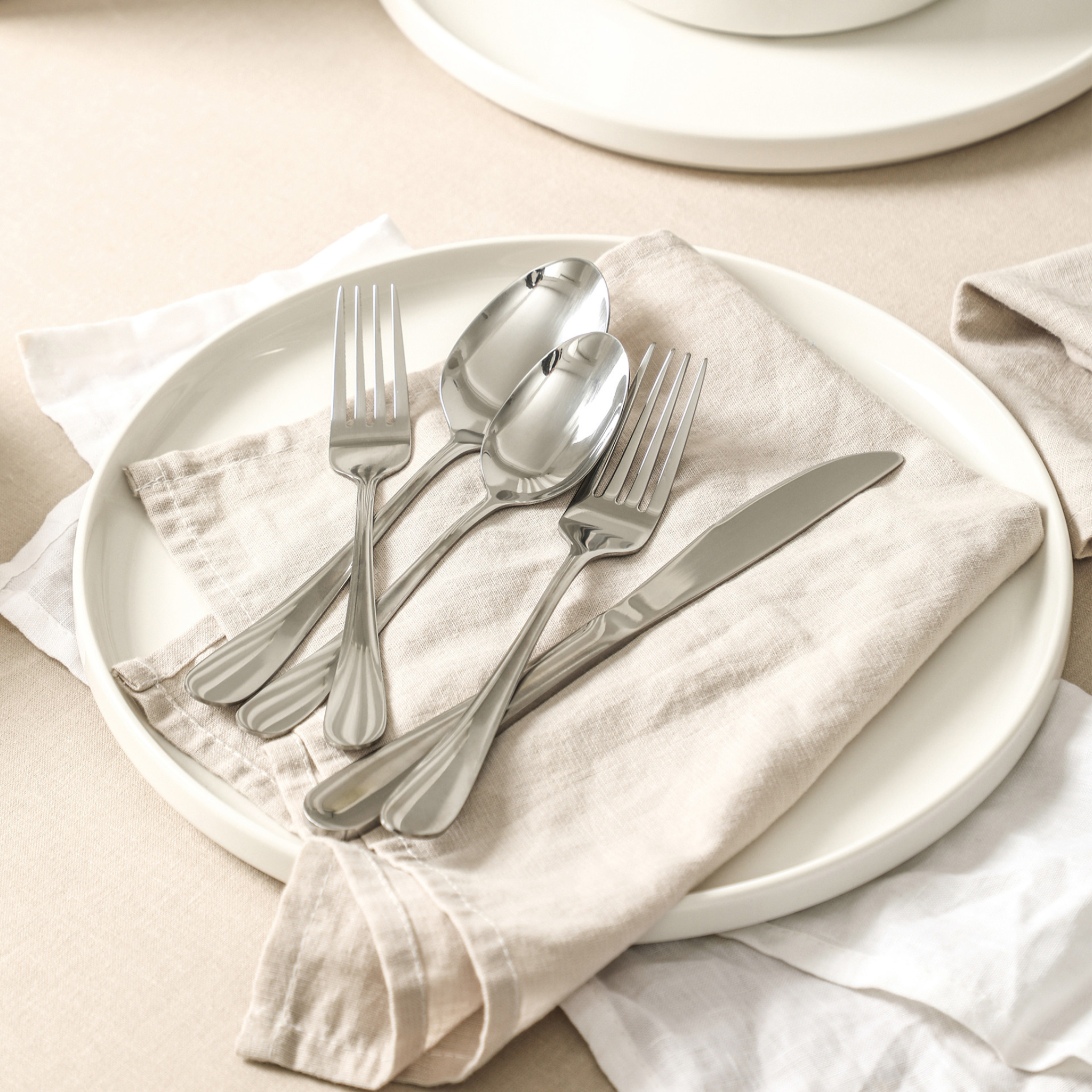 Ensemble de vaisselle en porcelaine 40 pièces - Stone Lain Stone Lain