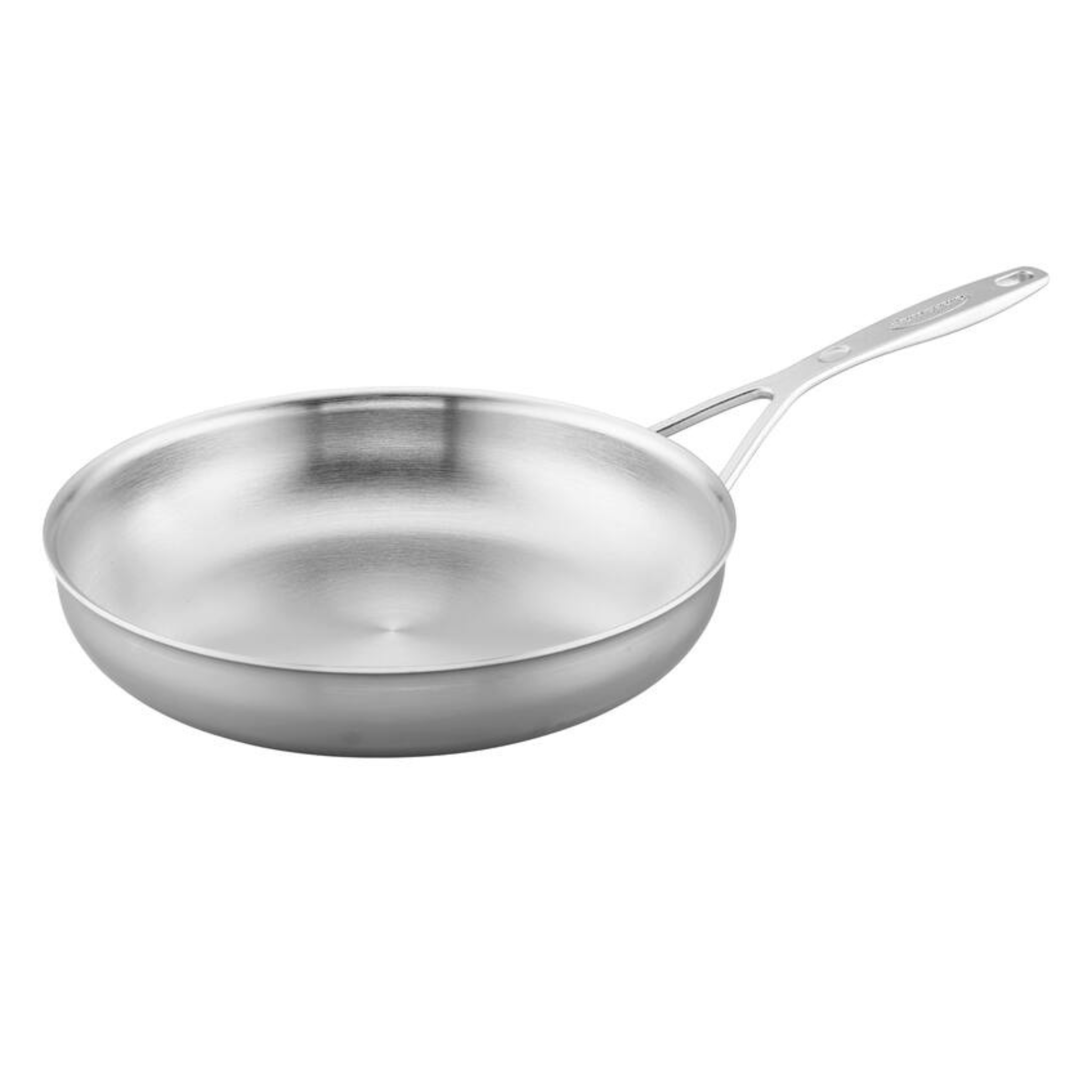 poêle inox Demeyere Industry 28 cm vue complète
