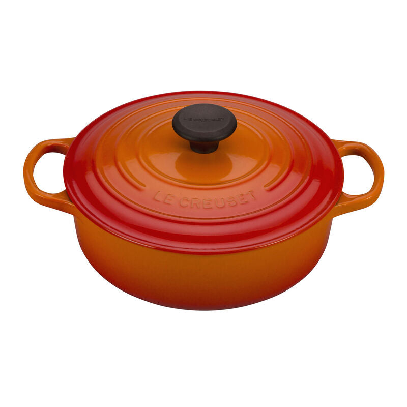 Le Creuset Volcanic Shallow Round Casserole 6.2L 