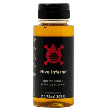 Condiment Miel épicé Hive inferne 305g