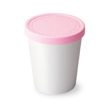 Pot pour la crème glacée Rose et blanc Tovolo 1L