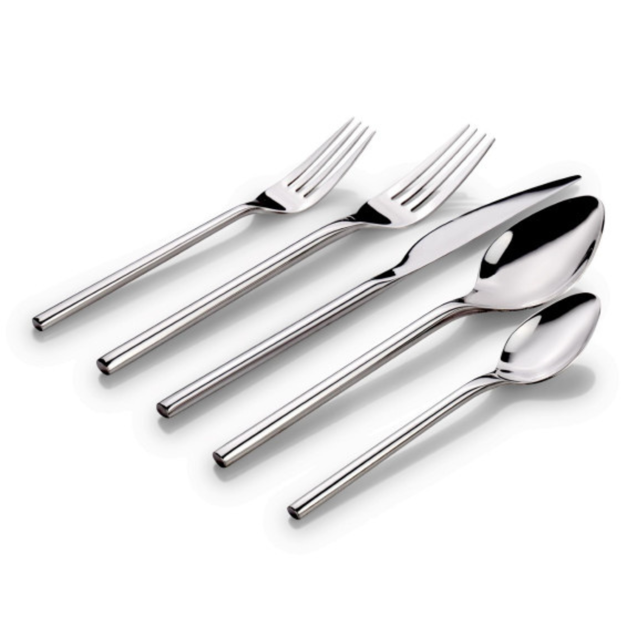 20-piece mirror finish utensil set
