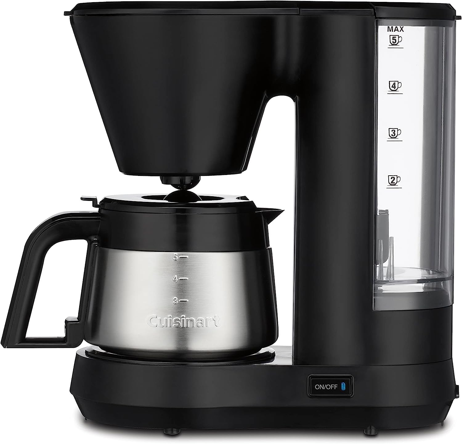 Cuisinart 5-Cup Stainless Steel Coffee Maker