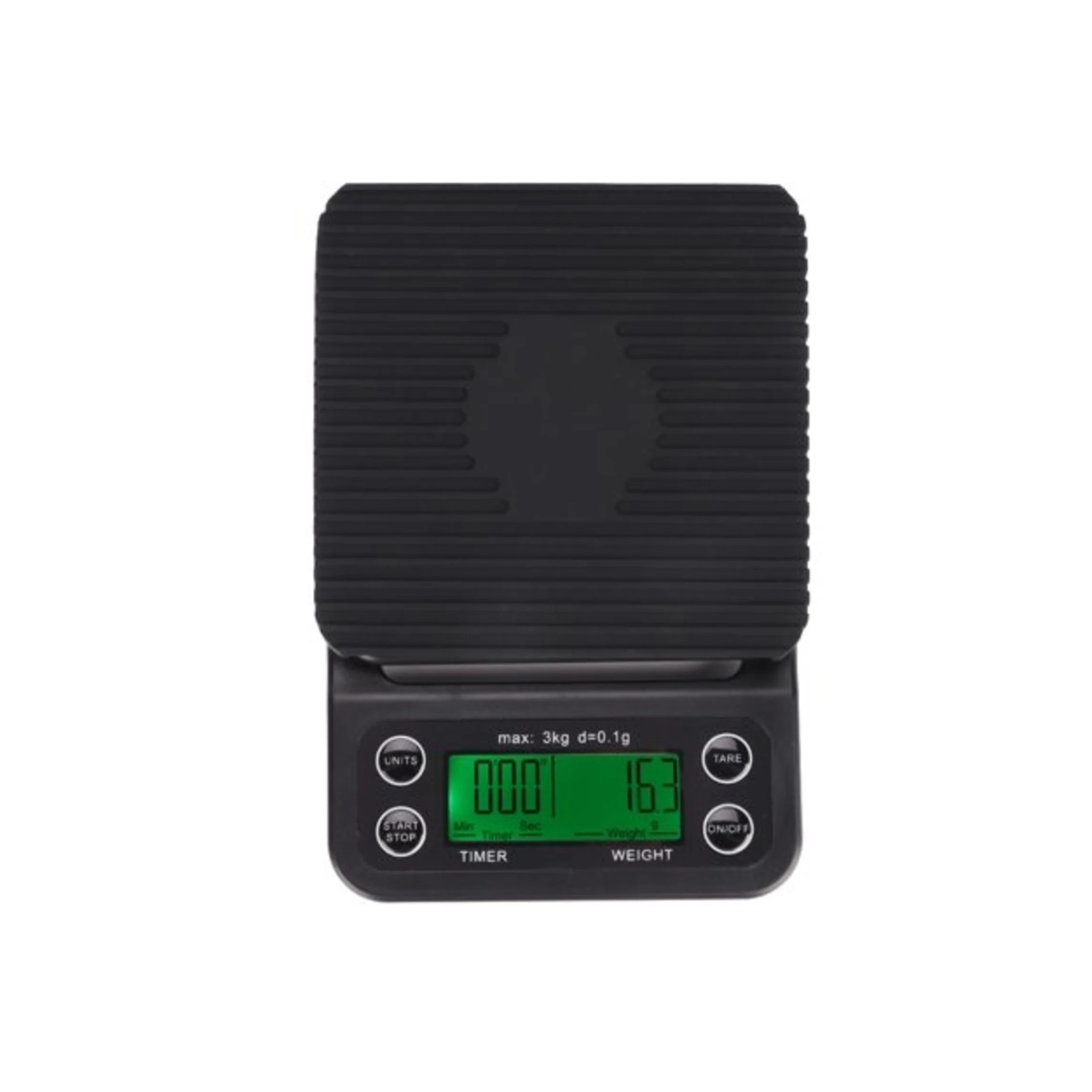 Digital scale with integrated extraction timer - Bellucci