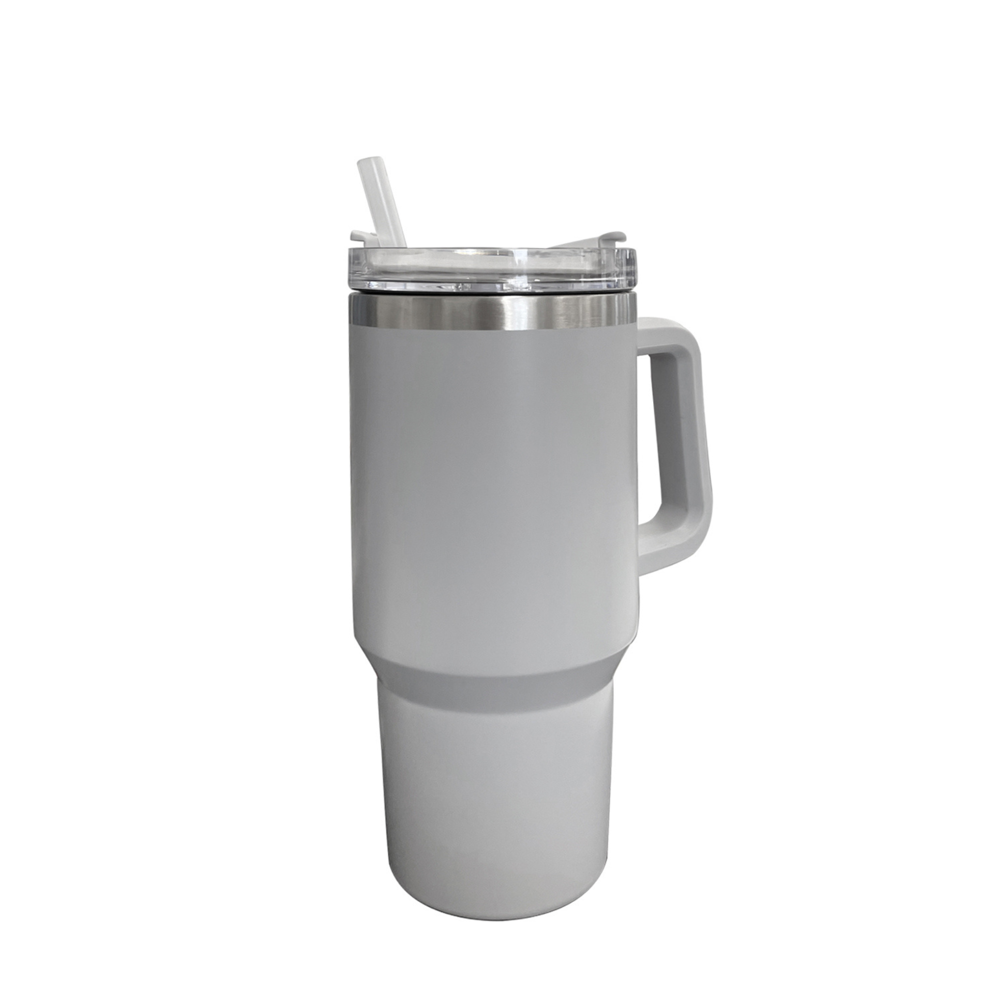Tasse de voyage à double paroi Grise 1200 ml