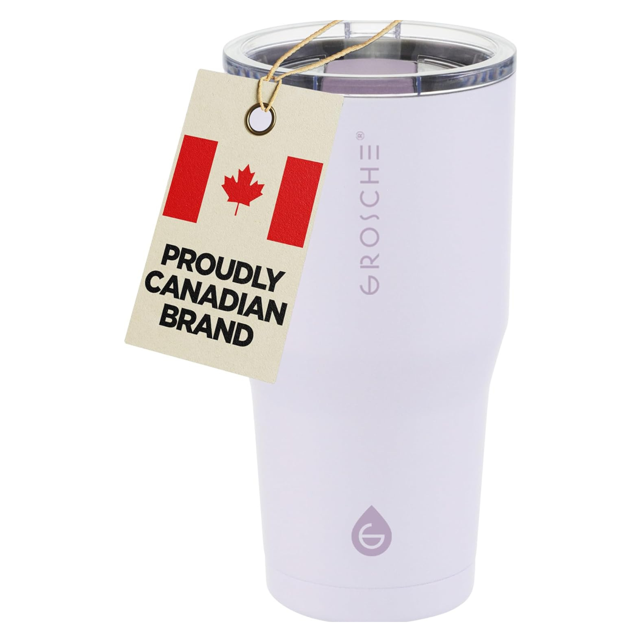 Tasse de voyage isolée Yukon Lavande 590 ml - Grosche