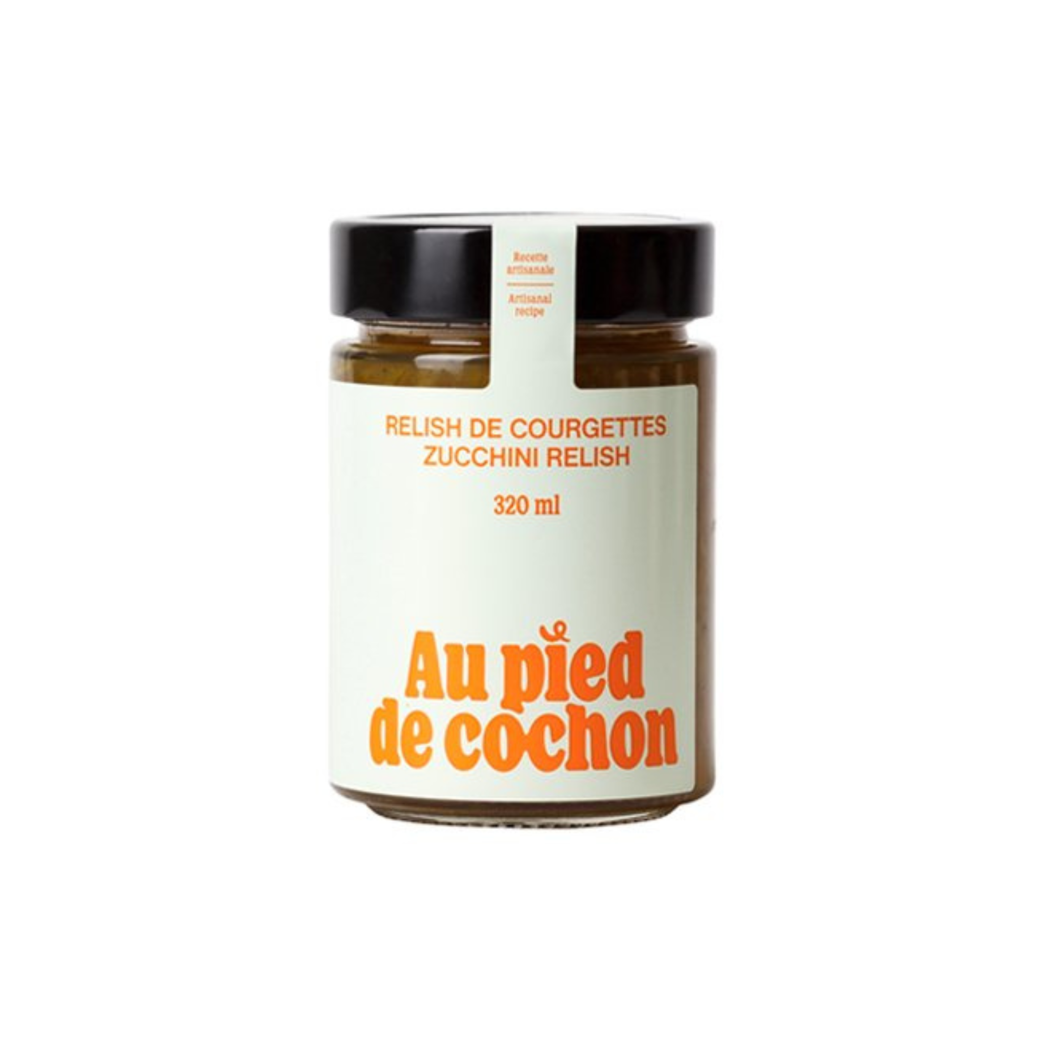 Relish à la courgette 320ml - Au Pied de Cochon