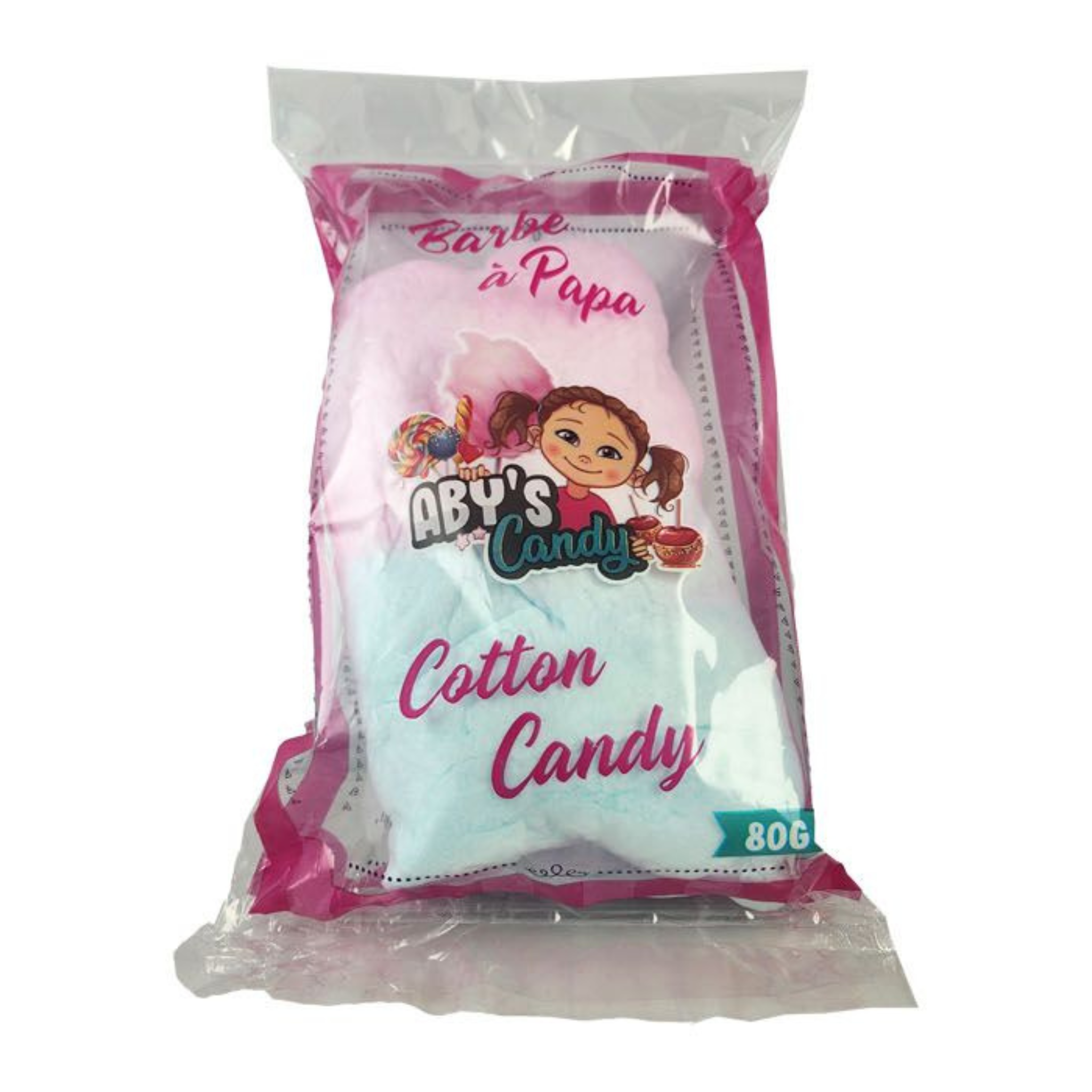 Barbe à papa 80g - Aby’s Candy