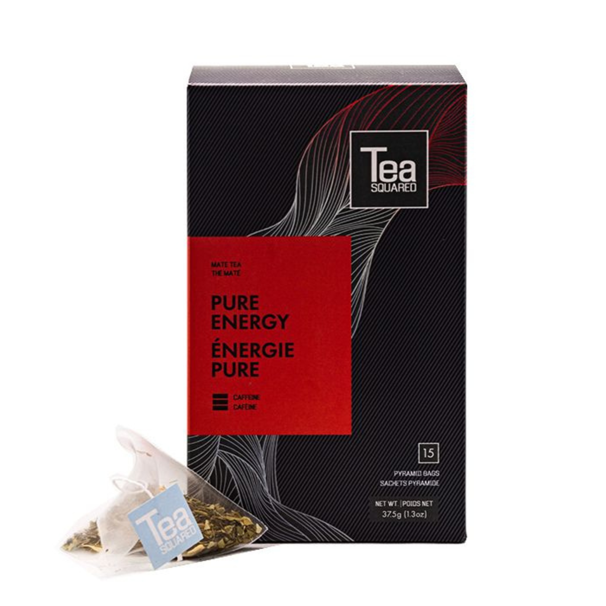 Ensemble de 15 sachets de thé Pure Energy - Tea Squared