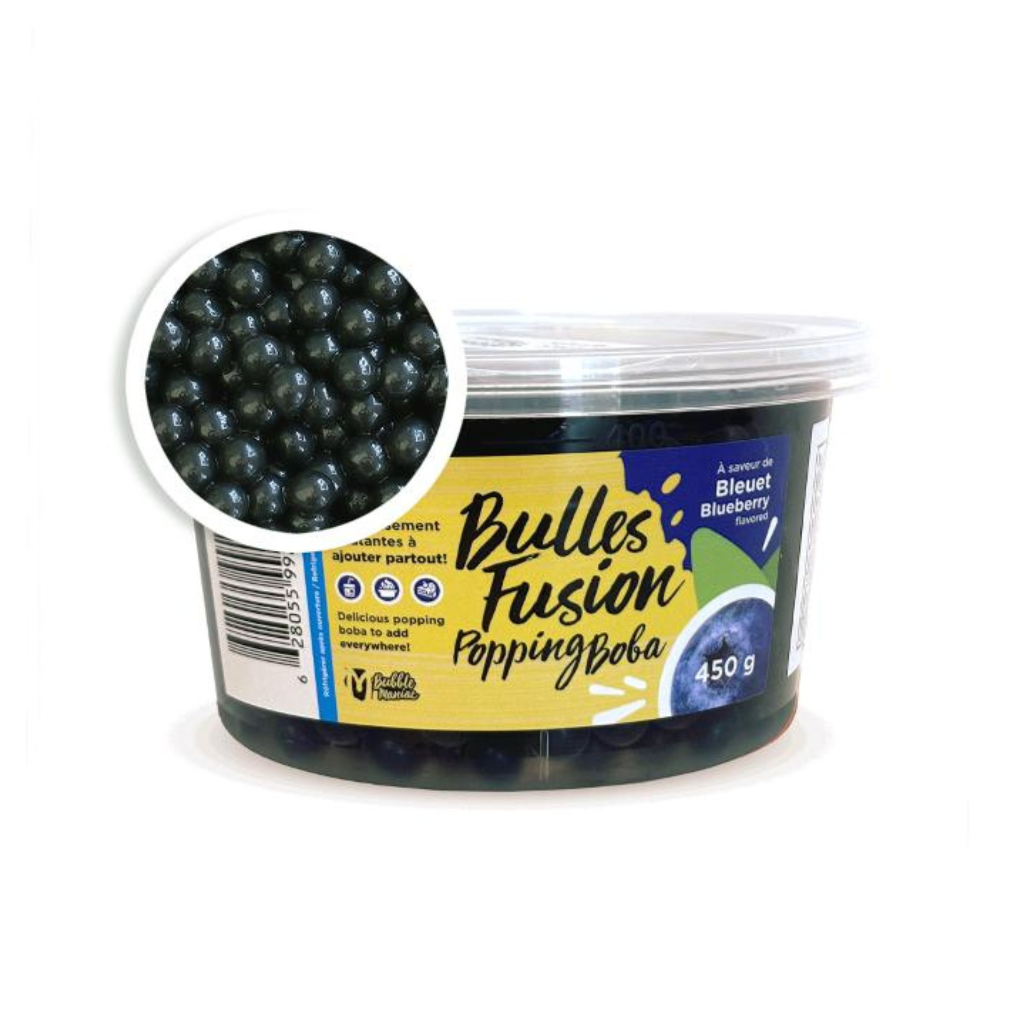 Bulles Fusion au bleuet 450g