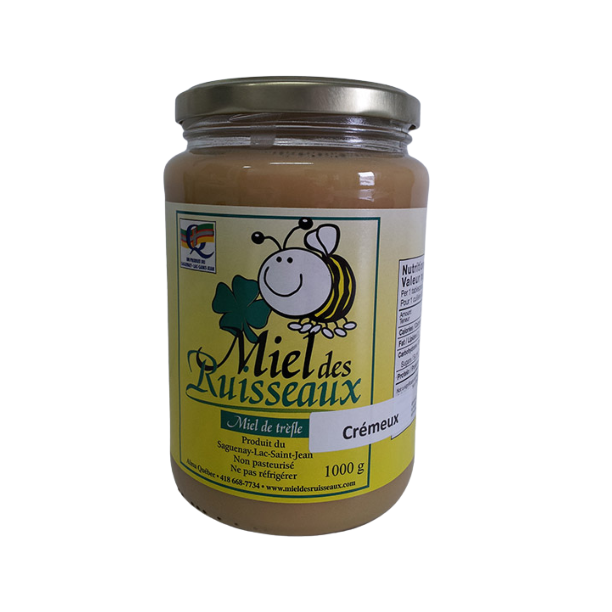 Miel crémeux 1kg - Miel des Ruisseaux