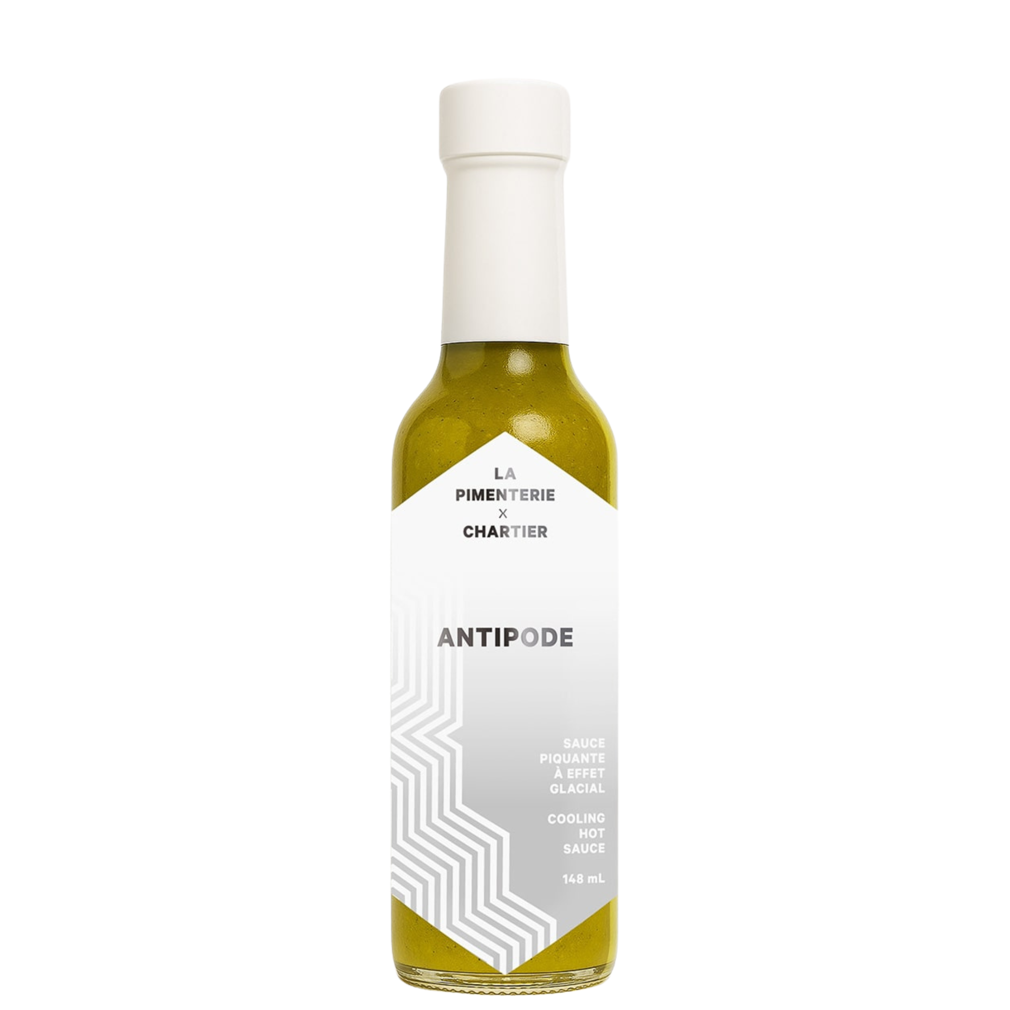 Sauce piquante à effet glacial Antipode Glacial 148 ml - La Pimenterie x Chartier