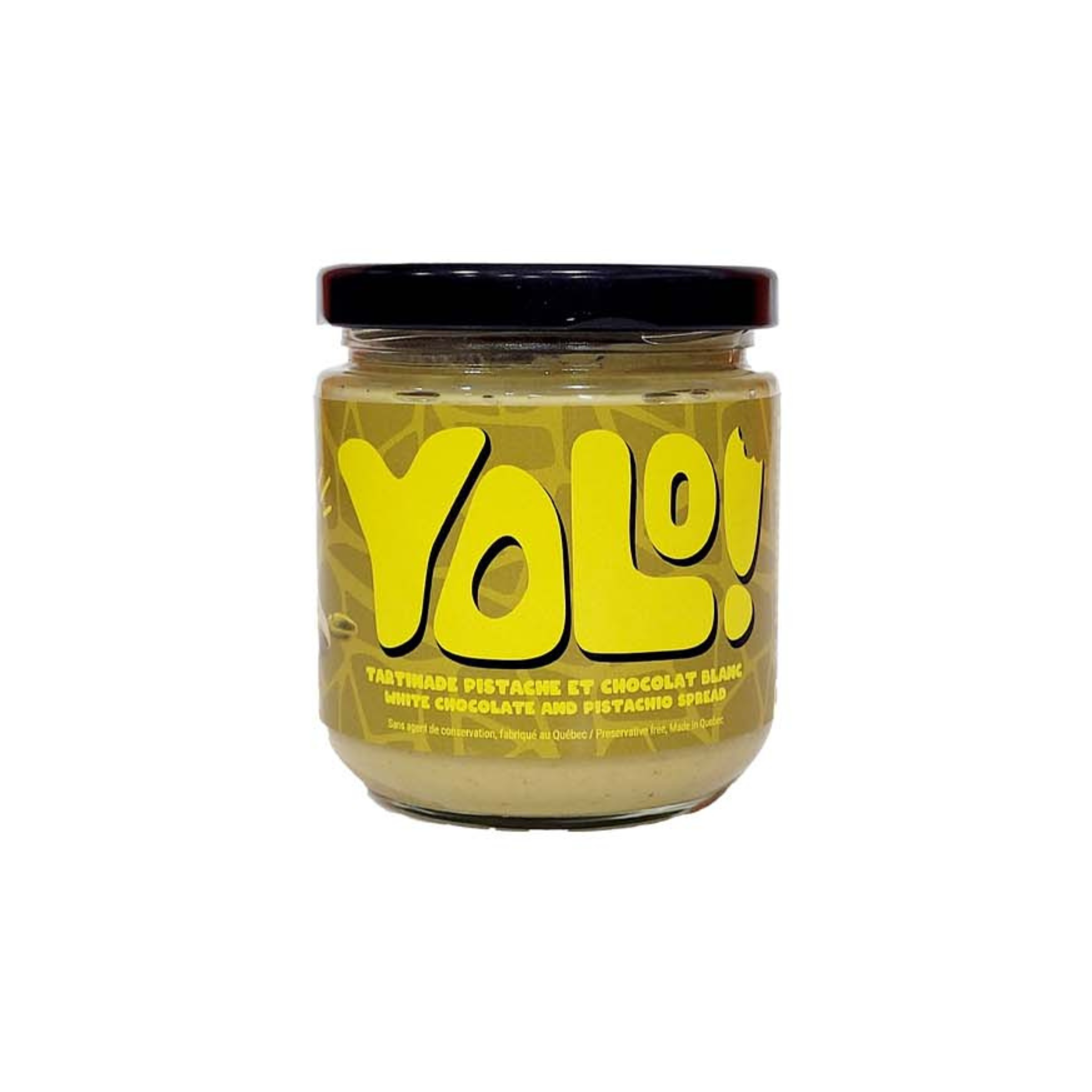 Tartinade pistache & chocolat blanc 250g - Yolo!
