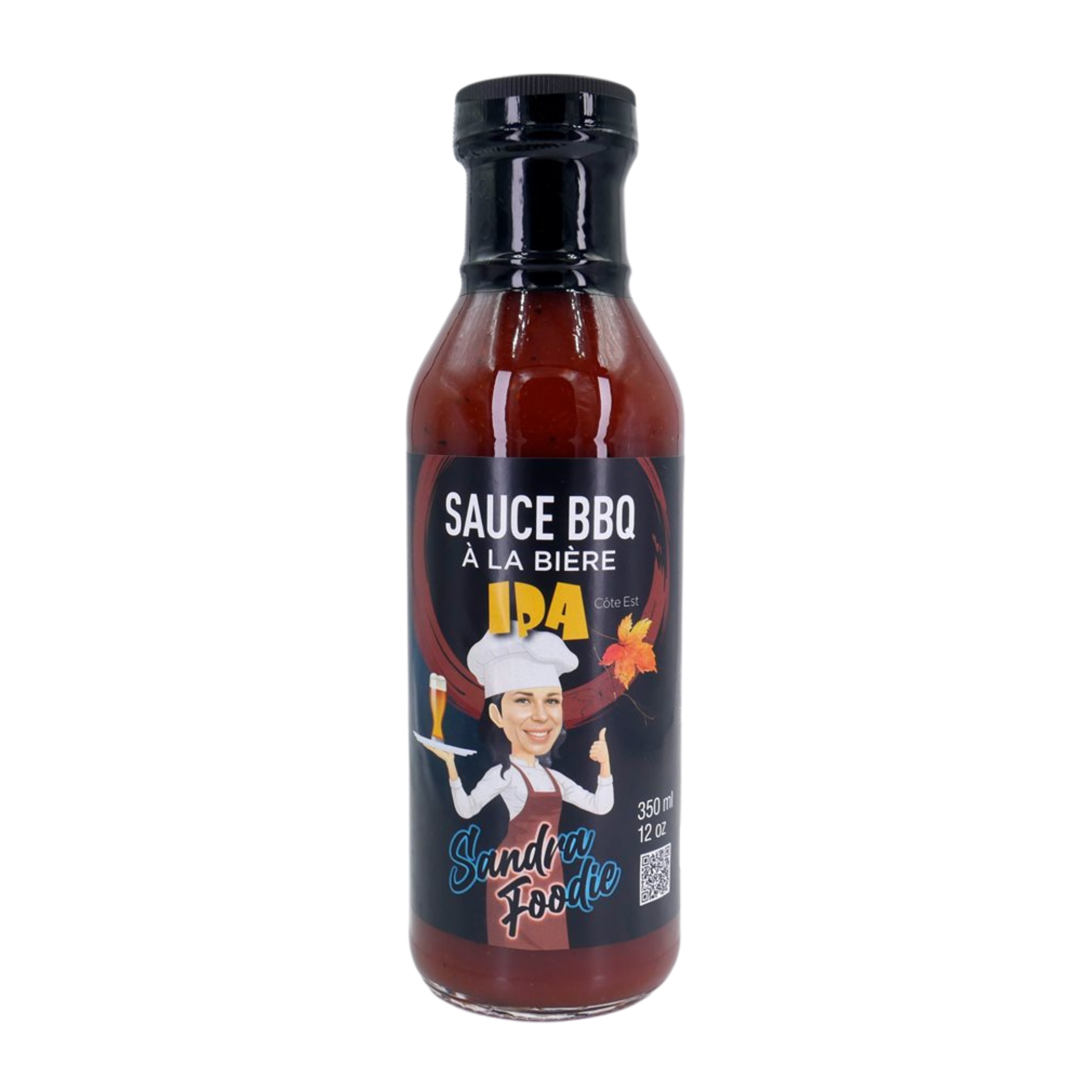 Sauce BBQ à la bière IPA 350ml - Sandra Foodie