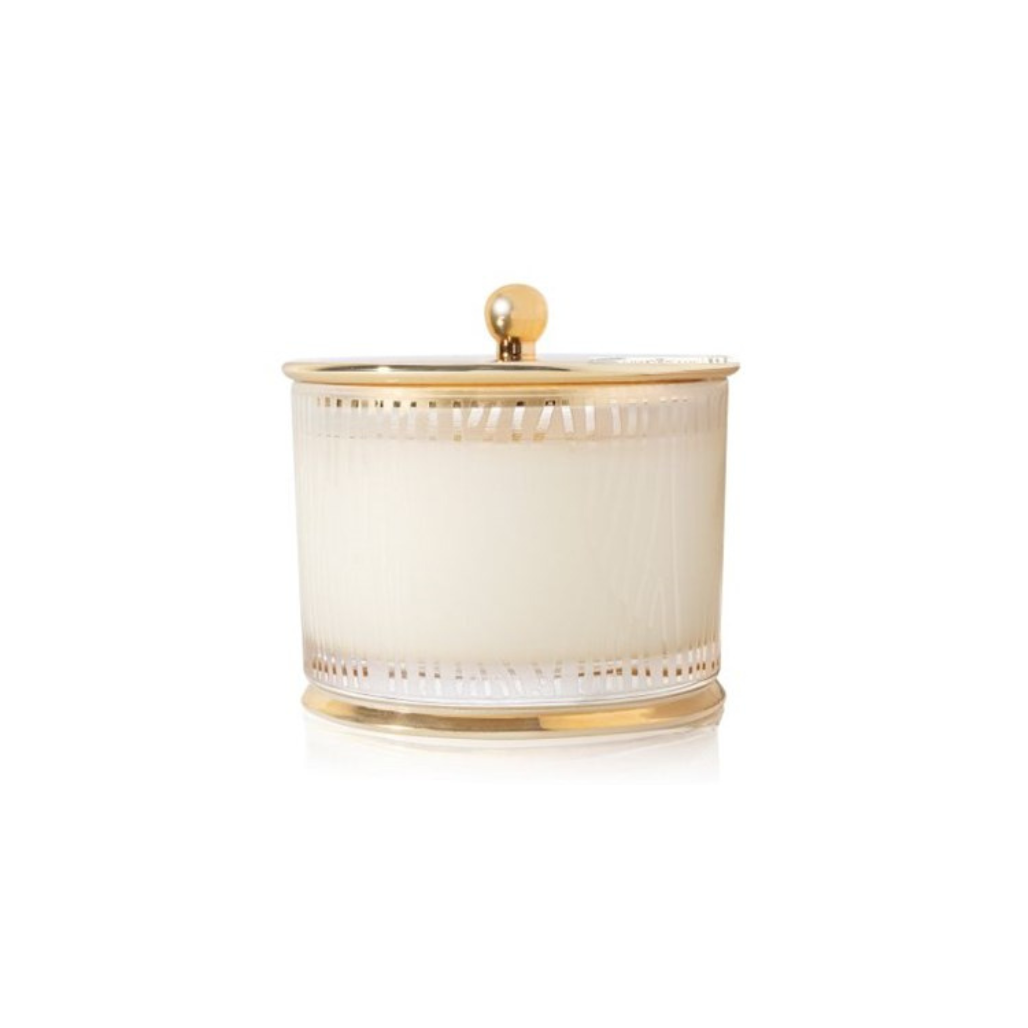Chandelle moyenne Frasier Fir avec couvercle Or - Thymes