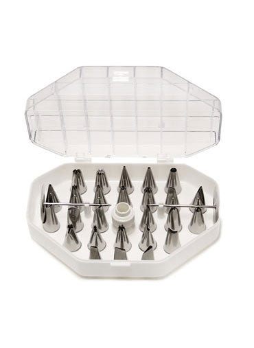 29-piece pastry nozzle set
