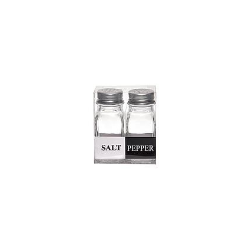 75 ml glass salt and pepper shaker set 