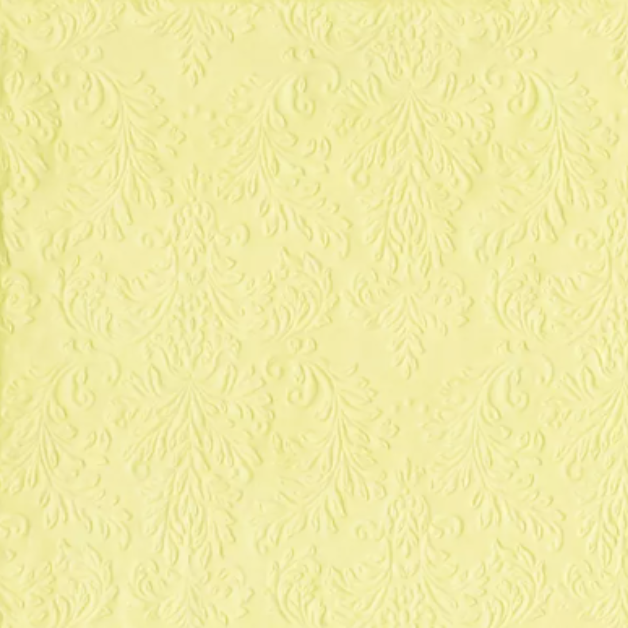 Ensemble de 20 serviettes de table en papier Cameo Jaune 33x33cm