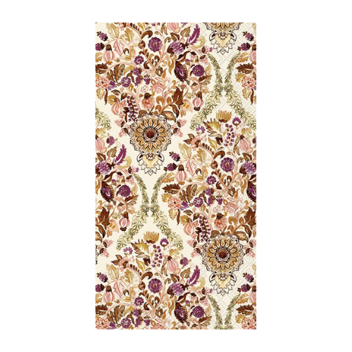 Set of 16 Floral Paper Napkins 13x16in